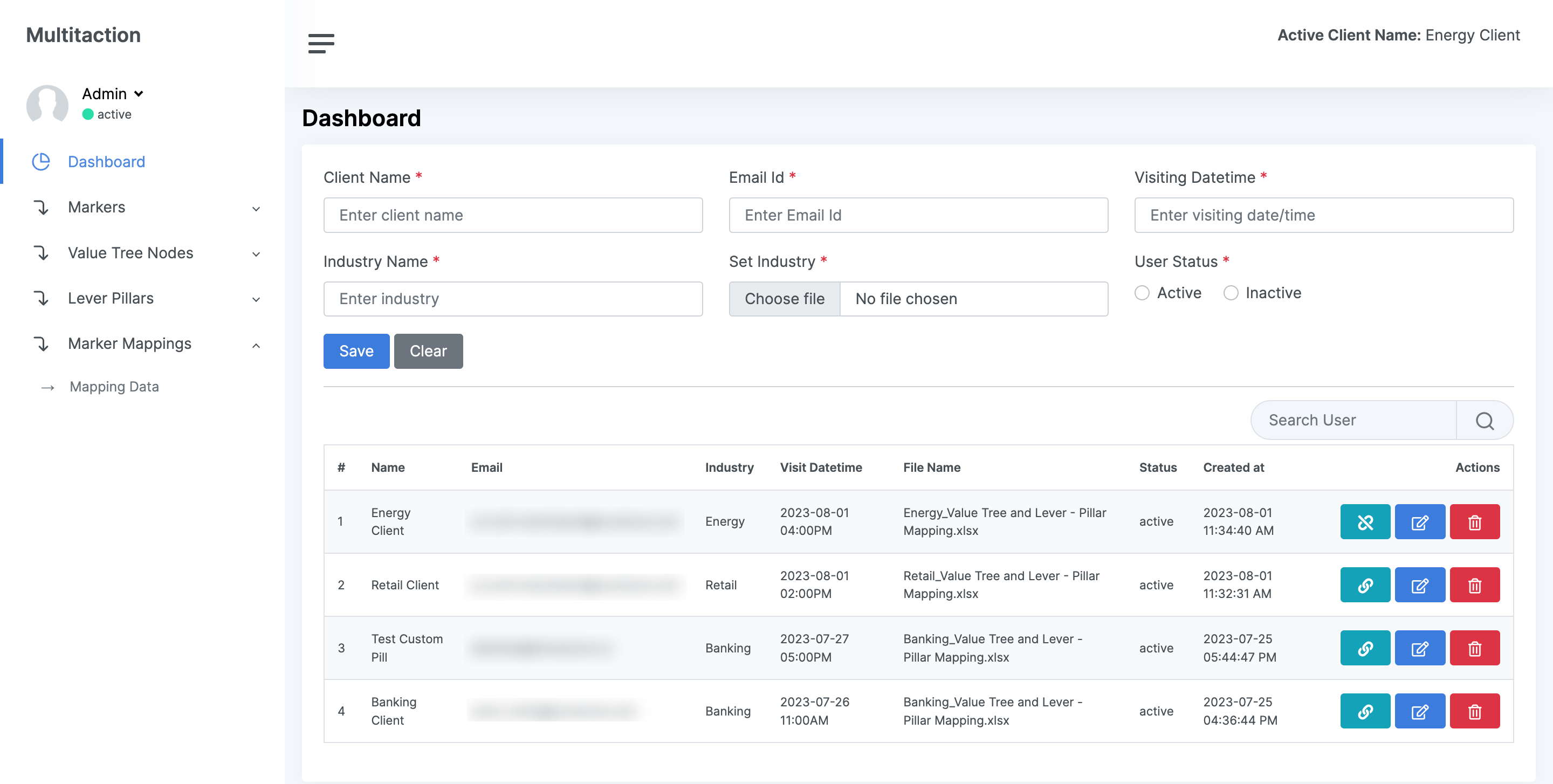 MultiTaction - Web Development Project by Web Grapple